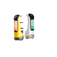 Robot giao đồ có màn hình quảng cáo KettyBot